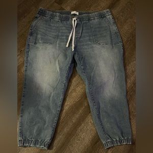 Lane Bryant Denim Joggers